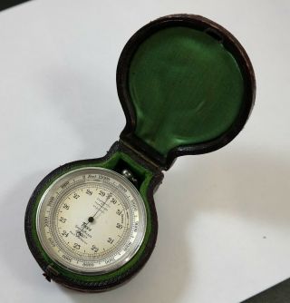 Short & Mason Tycos Combo Barometer,  Compass & Thermometer,  Case