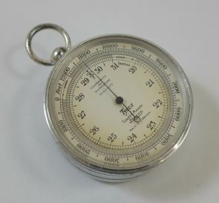 Short & Mason Tycos Combo Barometer,  Compass & Thermometer,  Case 4