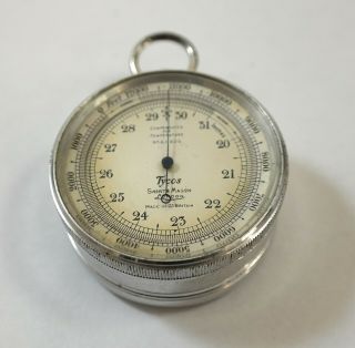 Short & Mason Tycos Combo Barometer,  Compass & Thermometer,  Case 5