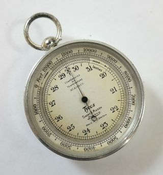 Short & Mason Tycos Combo Barometer,  Compass & Thermometer,  Case 6