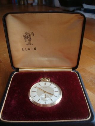 Antique Solid Gold Elgin Pocket Watch (17 Jewels) No Other Like It On Ebay