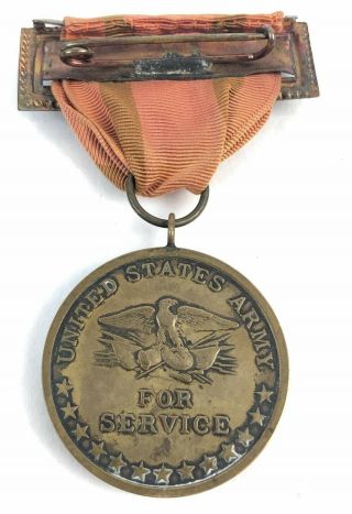 U.  S.  Army Indian Wars Service Medal - 2007 William A Fallas 2