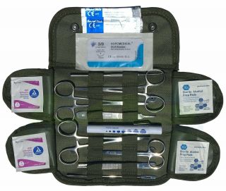 U.  S.  Military Supplies Medical Case With Implements