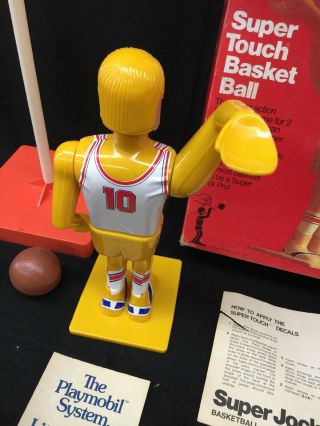 Vintage 1976 Schaper JOCK touch Basketball Game Complete 6