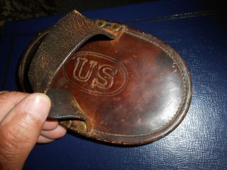 Antique Indian Wars Us Military Cavalry Horse Leather Brush