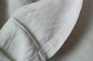 FRENCH LINEN SHEET ANTIQUE DOWRY SHEET HAND LOOMED ANTIQUE LINEN 114x90 