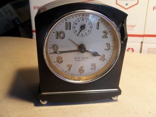 Westclox Big Ben Electric Alarm Clock Model 820 Art Deco Parts Only