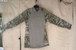 Advanced Multicam Battle Shirt W/o Tag Sz Med Mil Issue Issued