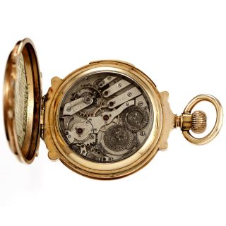 SCARCE ANTOINE LECOULTRE MINUTE REPEATER POCKET WATCH CA1880S | 30 JEWEL,  18SIZE 5