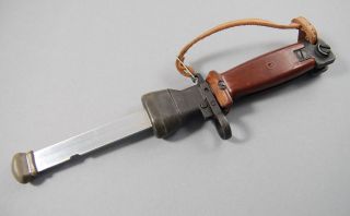 Vintage Training Knife Gal 6h4 6x4 Polish Army Poland Military Surplus