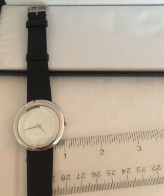 VERY RARE Movado Sterling Silver Watch - Barely Worn - Perfect 3
