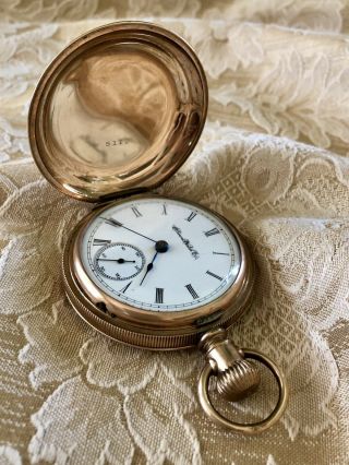 Antique 1889 Illinois Watch Co Pocket Watch