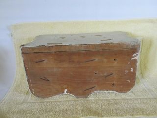 Antique Wood Wall Shelf Victorian Style Farm Cottage Primitive,  Small Size 7