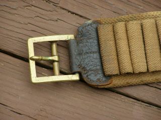 Indian Wars Model 1881 U.  S.  Cavalry Woven Cartridge Belt for 45/70 Ammo 5