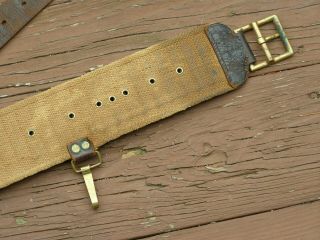 Indian Wars Model 1881 U.  S.  Cavalry Woven Cartridge Belt for 45/70 Ammo 9