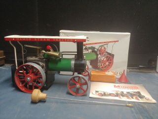 Vintage Mamod Steam Engine Tractor With Box