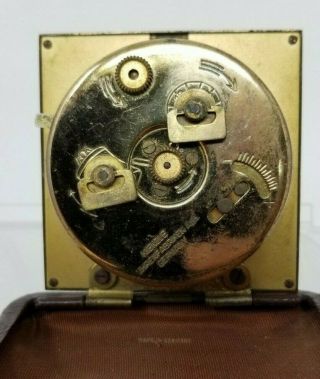 Vintage Kienzle Travel Alarm Clock Germany 3
