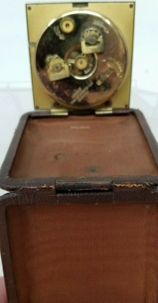 Vintage Kienzle Travel Alarm Clock Germany 4
