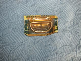 Vintage Brass Trunk Handles,  Brainerd Mfg.  Co. ,