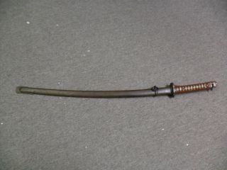 Japanese Samurai Nco Sword - Antique/old Ww Ii - Ww2 - Ija Army Katana - Matching