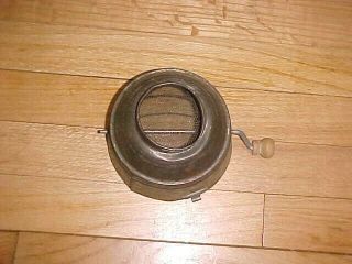 Hoosier cabinet flour sifter part attaches to bottom of sifter Hoosier cabinet 3