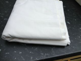 Vintage Linen/cotton Sheet,  French Origin.  Natural Unbleached Colour.  Ref: Fcl1