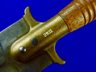 Antique US Indian Wars Springfield Model 1880 Rifleman ' s Knife Dagger 11