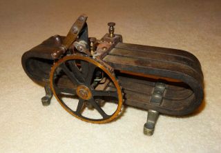 Rare Antique 1800 ' s Dynamo Teaching Model with Galvanometer Bipolar Motor 2