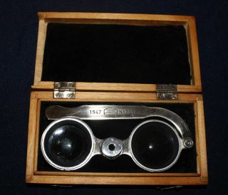 Old Vintage Lorgnette Magnifying Glasses 1947 