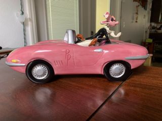 Pink Panther Vandor Roadster Snack Dish Very Cool Vintage.