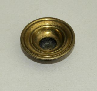 Old Objective Lens For Brass Microscope,  May Suit Culpeper / Early Microscope.