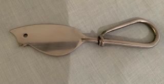 Vintage Mid Century Modern Danish Mouse Cheese Carving Knife Design