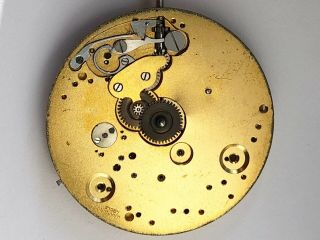 ANTIQUE ULYSSE NARDIN POCKET WATCH MOVEMENT WITH DIAL & HANDS 11