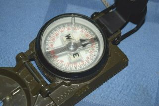 US ARMY USMC 1981 Stocker & Yale Inc Compass Magnetic NSN 6605 - 00 - 151 - 5337 USGI 3