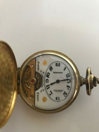 jean perret geneve hebdomas pocket watch antique 1970s with certification 5