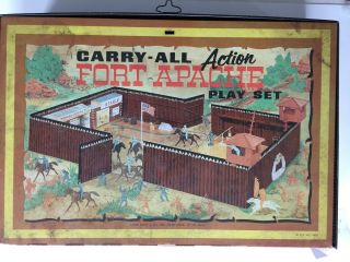 Vintage Marx Fort Apache Play Set 4685