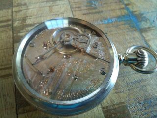 Hamilton 18s Pocket Watch / 940,  21 Jewels,  Adjusted 5 Positions