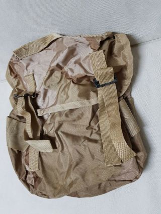 RARE Vintage Middle East Army LC - 2 Field Butt Pack Bag Desert Camo Military Gear 2