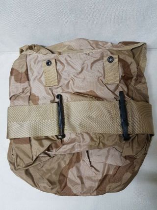 RARE Vintage Middle East Army LC - 2 Field Butt Pack Bag Desert Camo Military Gear 3