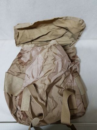 RARE Vintage Middle East Army LC - 2 Field Butt Pack Bag Desert Camo Military Gear 5