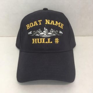 Uss Tullibee Ssn 597 - Embroidered Submarine Ball Cap - Otto - Bc Patch