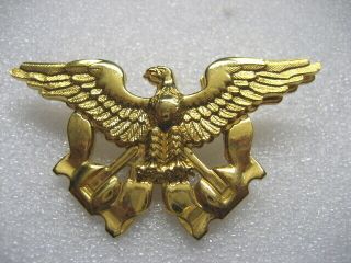 . Cap Badge Some Usa Naval Navy Maritime Uniform