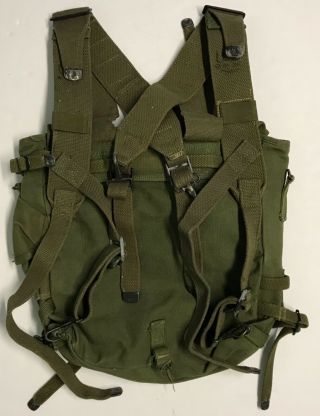 WWII 1944 Dated M1944 Combat Field Pack with 1944 Suspenders 9