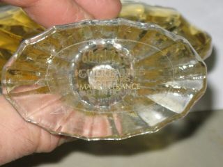 Vintage Guerlain Shalimar Perfume Bottle 2 OZ 60 ML EDP - Open 3/4 Full - 5 3/4 