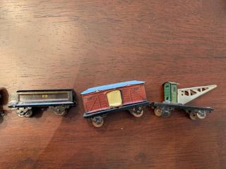 Antique Germany Tiny Tin Toy Train - Penny Toy 3