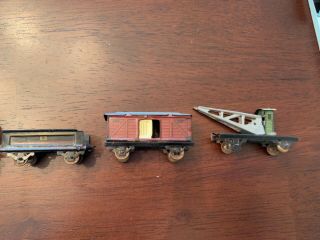 Antique Germany Tiny Tin Toy Train - Penny Toy 5