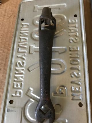 Vintage Unusual H.  W.  Getmans Buggy Wrench Tool