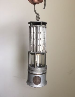 Vintage Wolf Mining Coal Miner Lamp Old Antique Miner 