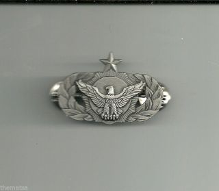 Air Force Senior Security Police Military Badge Pin