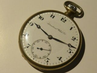 Iwc Hand Winding Pocket Watch Antique,  Premium Vintage From Japan